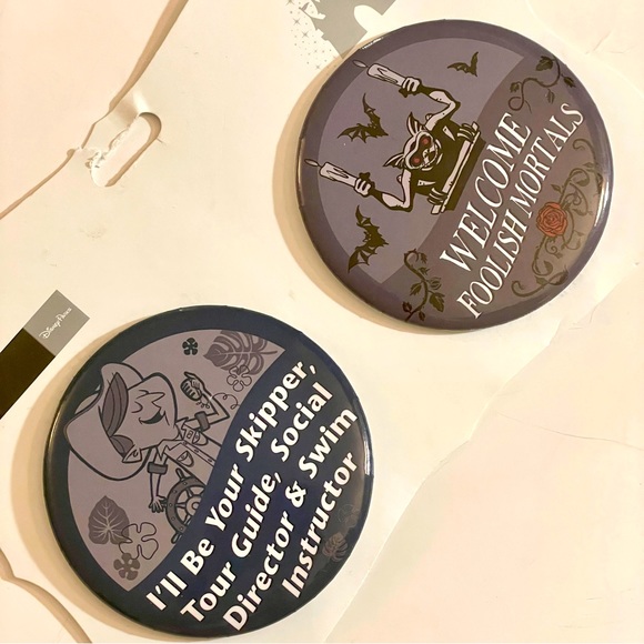 NEW! Disney Parks Button Set - Picture 2 of 3